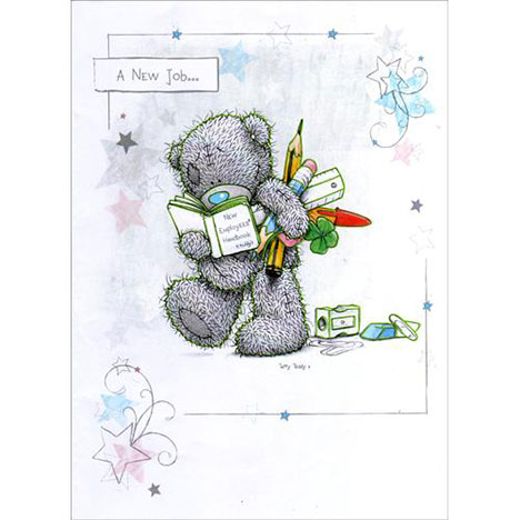 New Job Me to You Bear Card £3.35